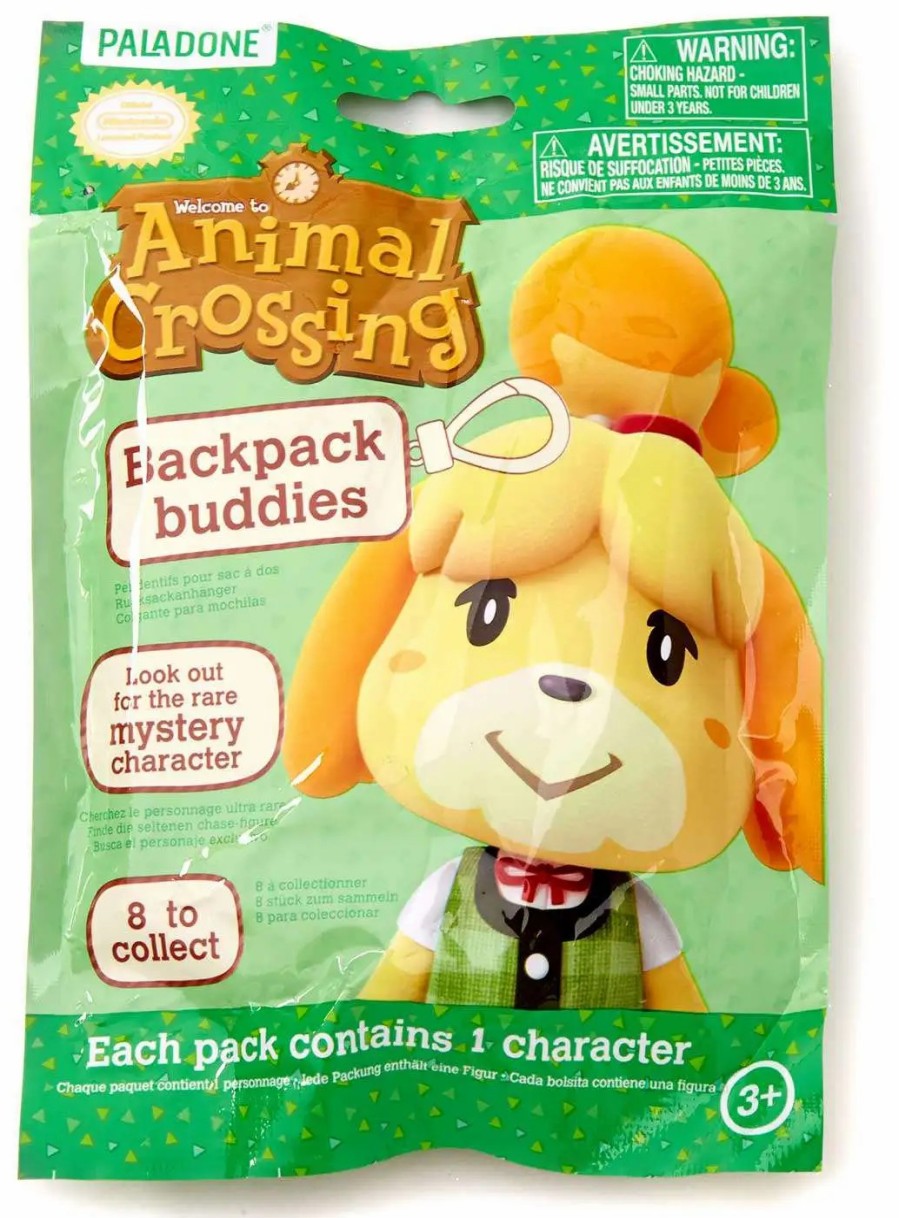 All Brands Paladone | Animal Crossing Backpack Buddies Mystery Pack [1 Random Figure]