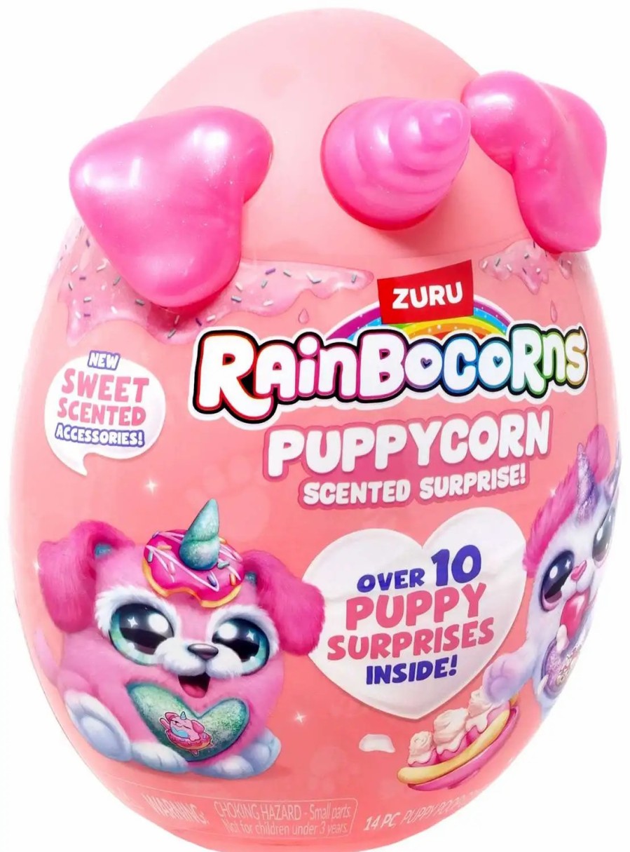 All Brands Zuru Toys | Rainbocorns Puppycorn Scented Surprise! Series 8 Mystery Slow Rise Plush [Pink]