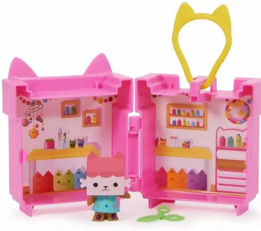 All Brands Spin Master Toys | Gabby'S Dollhouse Clip On Baby Box Mini Playset