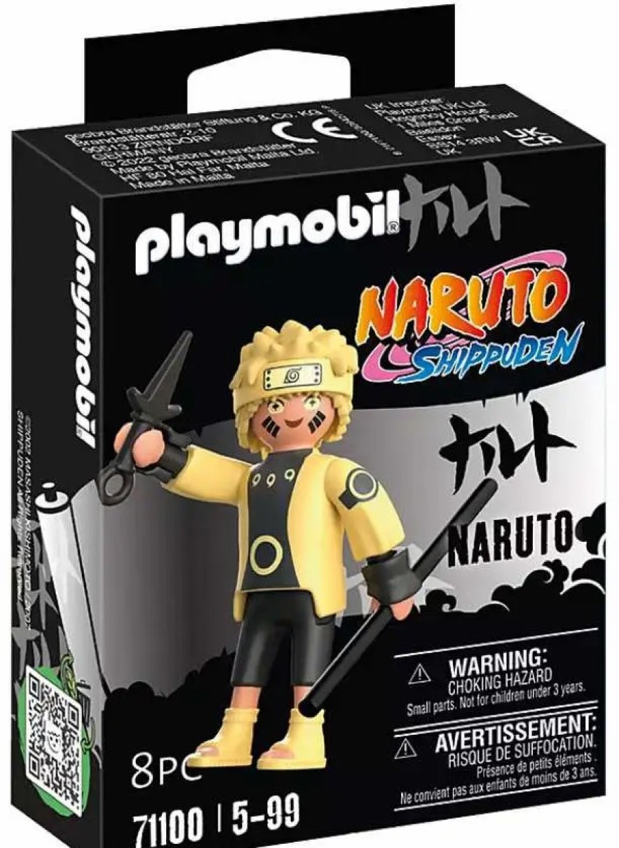 All Brands Playmobil | Playmobil Naruto Shippuden Sage Of The Six Paths Mode Mini Figure #71100