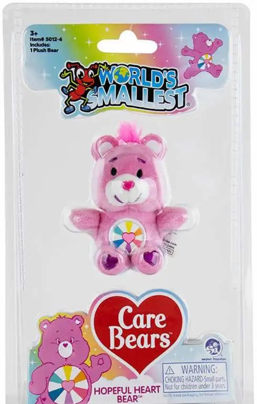 All Brands Super Impulse | World'S Smallest Care Bears Series 4 Hopeful Heart Bear Plush