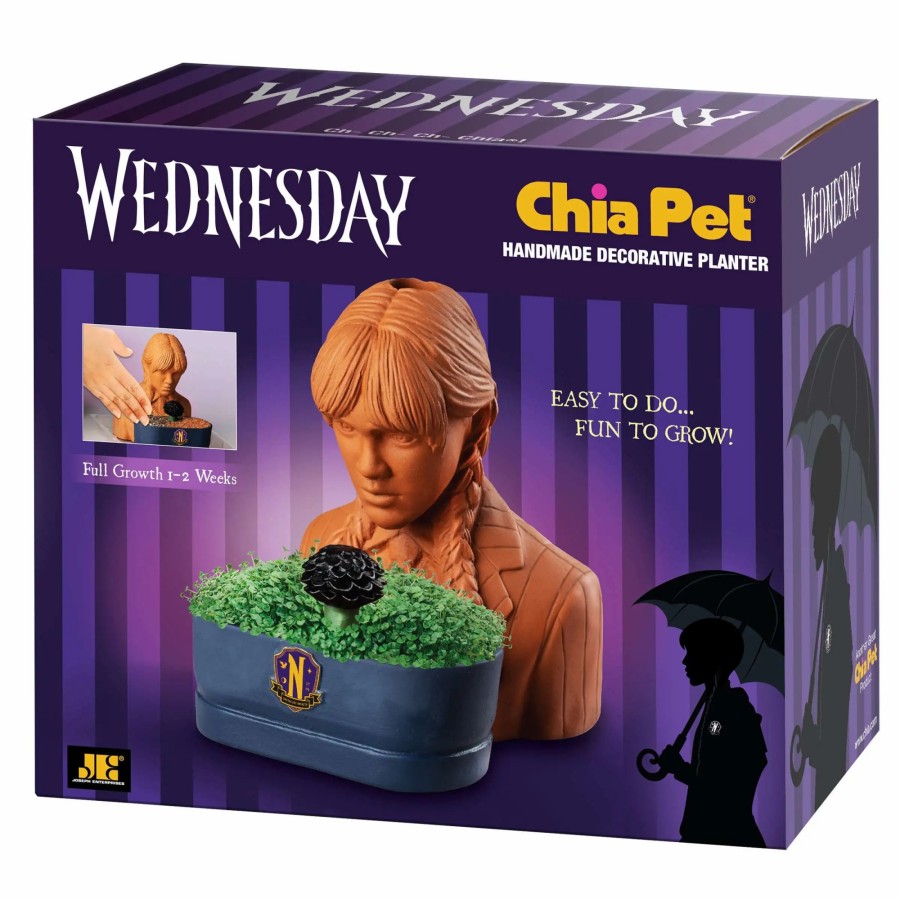 All Brands NECA | Neca Wednesday Addams Chia Pet (Pre-Order Ships February)