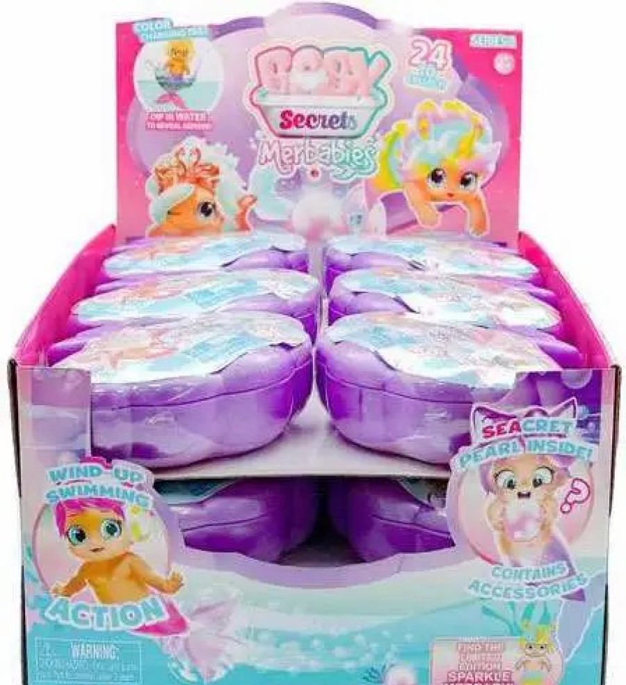 All Brands Baby Secrets | Baby Secrets Series 2 Merbabies Mystery Box [18 Packs]