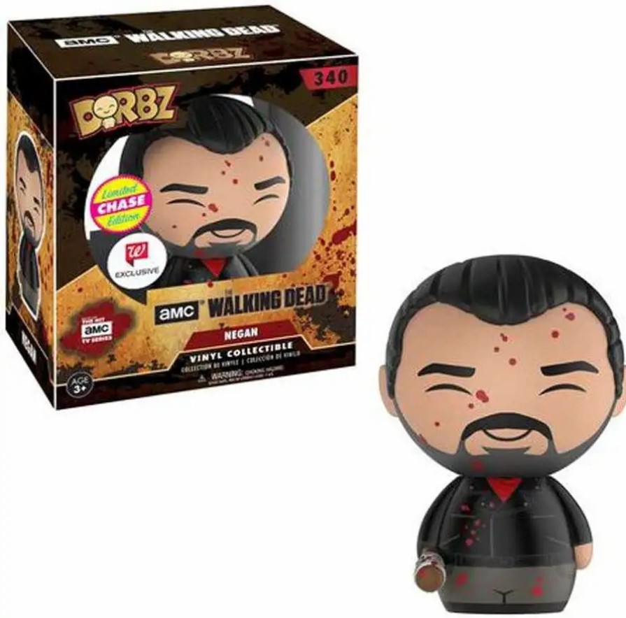 All Brands Funko | Funko The Walking Dead Amc Tv Dorbz Negan Exclusive Vinyl Figure #340 [Bloody]