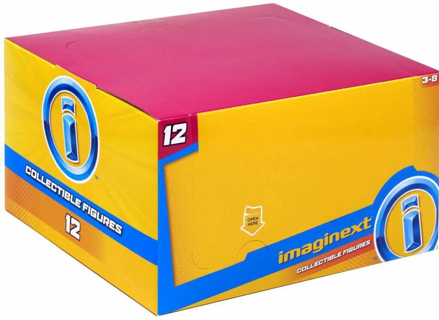 All Brands Fisher Price | Fisher Price Imaginext Series 12 Collectible Figure Mystery Box [16 Packs]