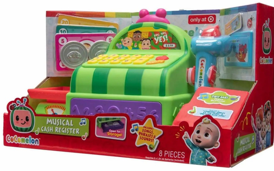 All Brands Jazwares | Cocomelon Musical Cash Register Exclusive Toy