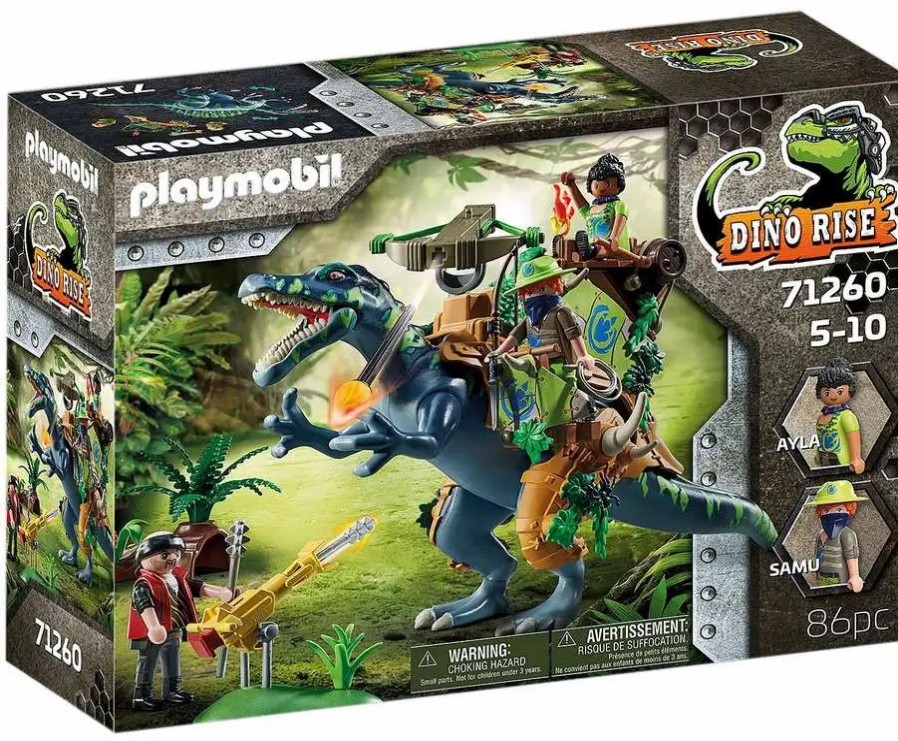 All Brands Playmobil | Playmobil Dino Rise Spinosaurus Set #71260