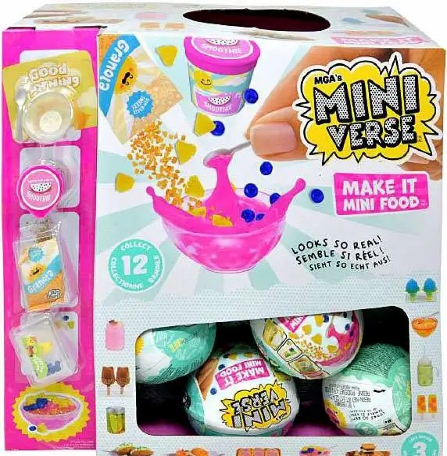 All Brands MGA Entertainment | Miniverse Make It Mini Food Cafe Series 3 Mystery Box [24 Packs]