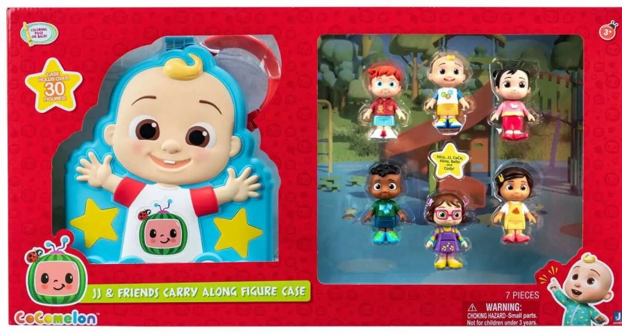 All Brands Jazwares | Cocomelon Jj & Friends Carry Along Figure Case