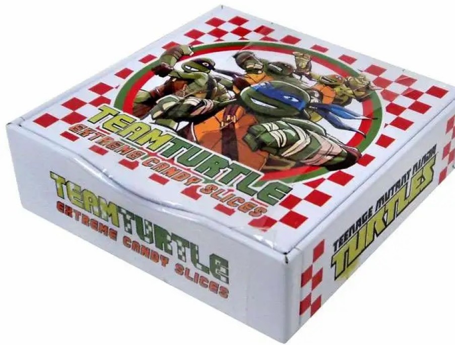 All Brands Boston America | Teenage Mutant Ninja Turtles Team Turtle Extreme Candy Slices Candy Tin [Sour Orange]