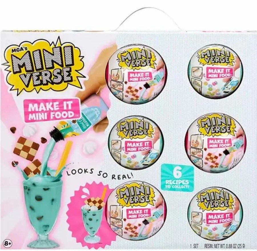 All Brands MGA Entertainment | Miniverse Make It Mini Food Cafe & Diner Exclusive Mystery 6-Pack