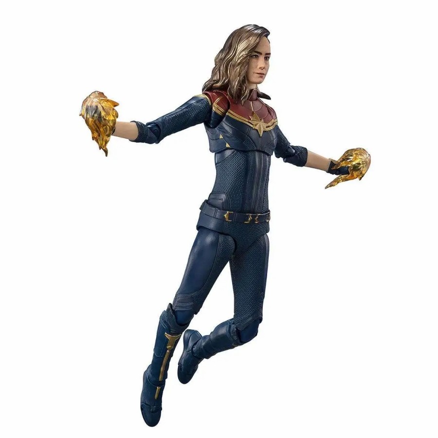 All Brands Tamashii Nations | Tamashii Nations The Marvels S.H.Figuarts Captian Marvel Action Figure (Pre-Order Ships June)