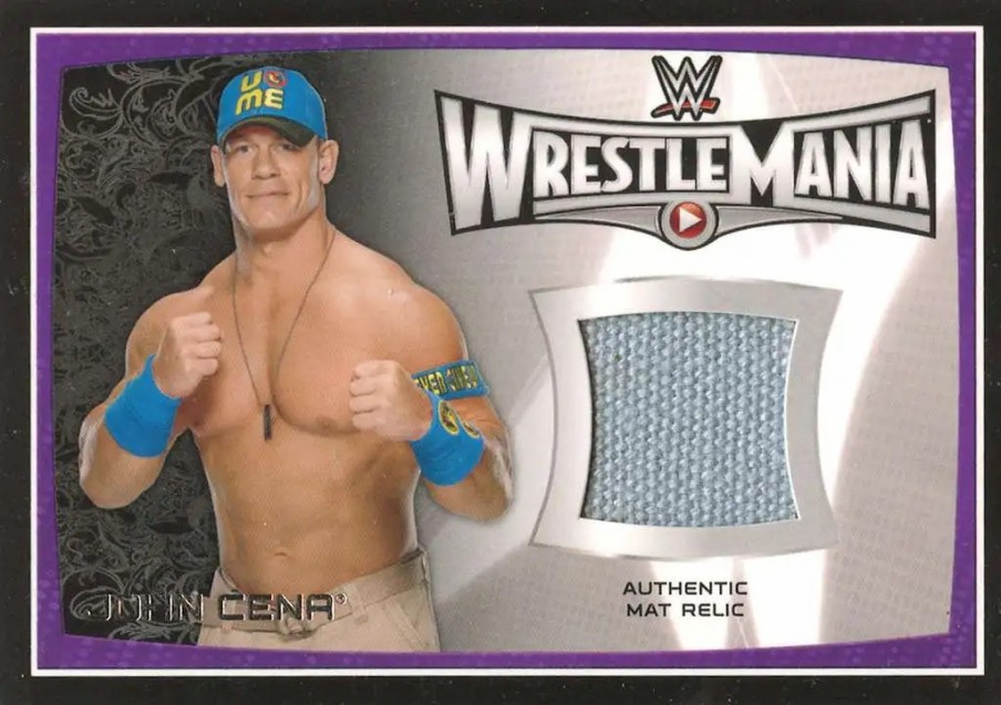 All Brands Topps | Wwe 2015 Topps Road To Wrestlemania John Cena [Mat Relic]