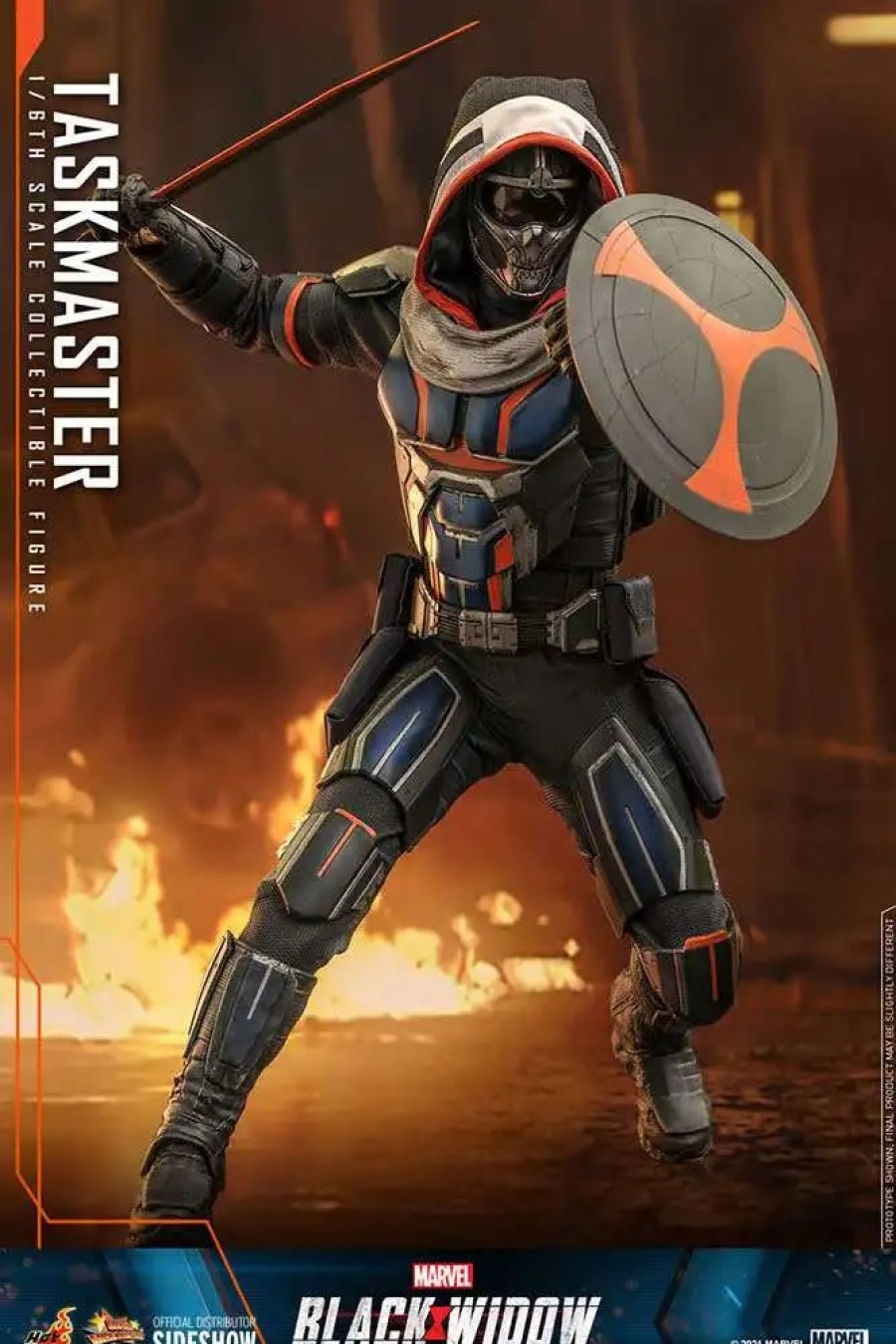 All Brands Hot Toys | Marvel Black Widow Movie Masterpiece Taskmaster Collectible Figure