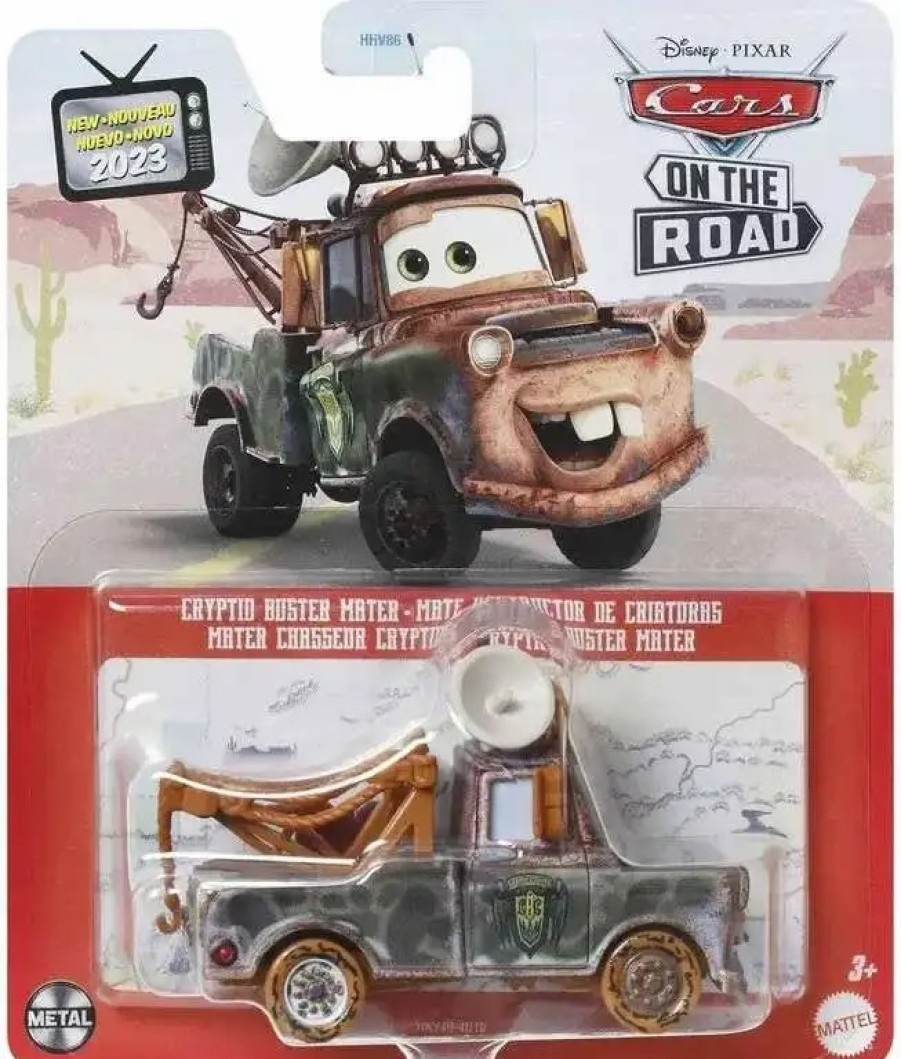 All Brands Mattel Toys | Disney / Pixar Cars On The Road Metal Cryptid Buster Mater Diecast Car