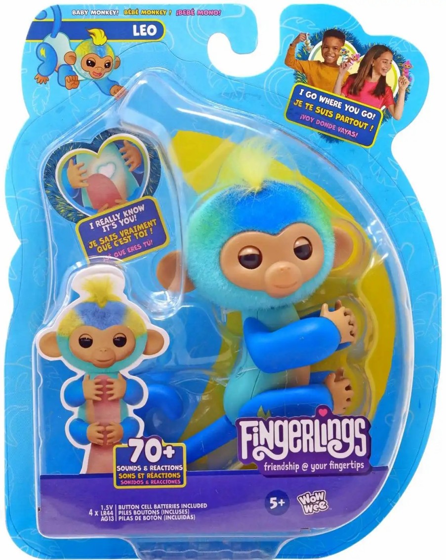 All Brands WowWee | Fingerlings Baby Monkey Leo Figure [2023]