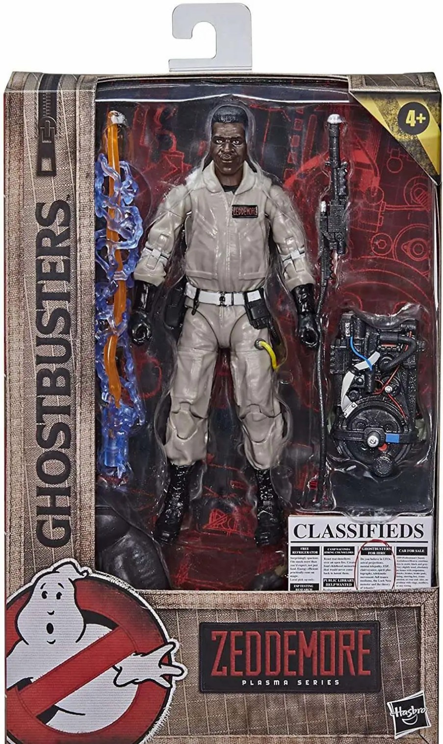 All Brands Hasbro Toys | Ghostbusters Plasma Series Build Terror Dog Winston Zeddemore Action Figure [Afterlife]