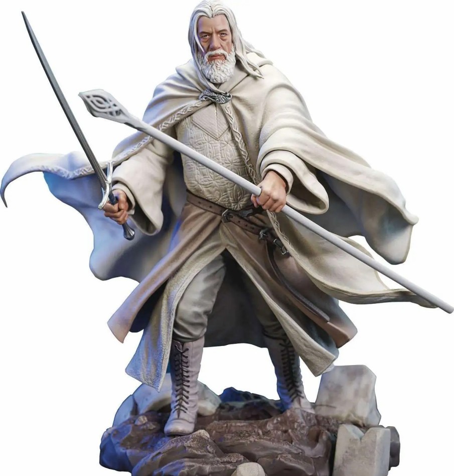 All Brands Diamond Select Toys | Lord Of The Rings Gallery Gandlaf The White Exclusive 9-Inch Pvc Statue (Pre-Order Ships February)