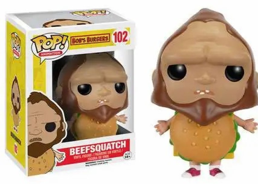 All Brands Funko | Funko Bob'S Burgers Pop! Animation Beefsquatch Vinyl Figure #102