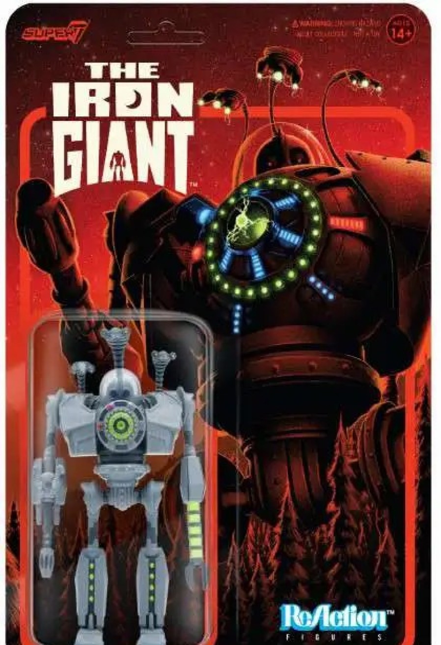 All Brands Super7 | Reaction The Iron Giant Attack Giant Action Figure