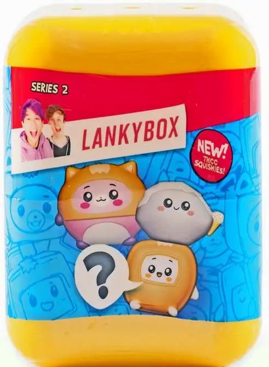 All Brands Bonkers Toy Co. | Lankybox Series 2 Squishy Mystery Pack [1 Random Figure] (Pre-Order Ships February)