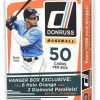 All Brands ` | Mlb Panini 2022 Donruss Baseball Trading Card Hanger Box [50 Cards, Find Holo Orange & Diamond Parallels!]