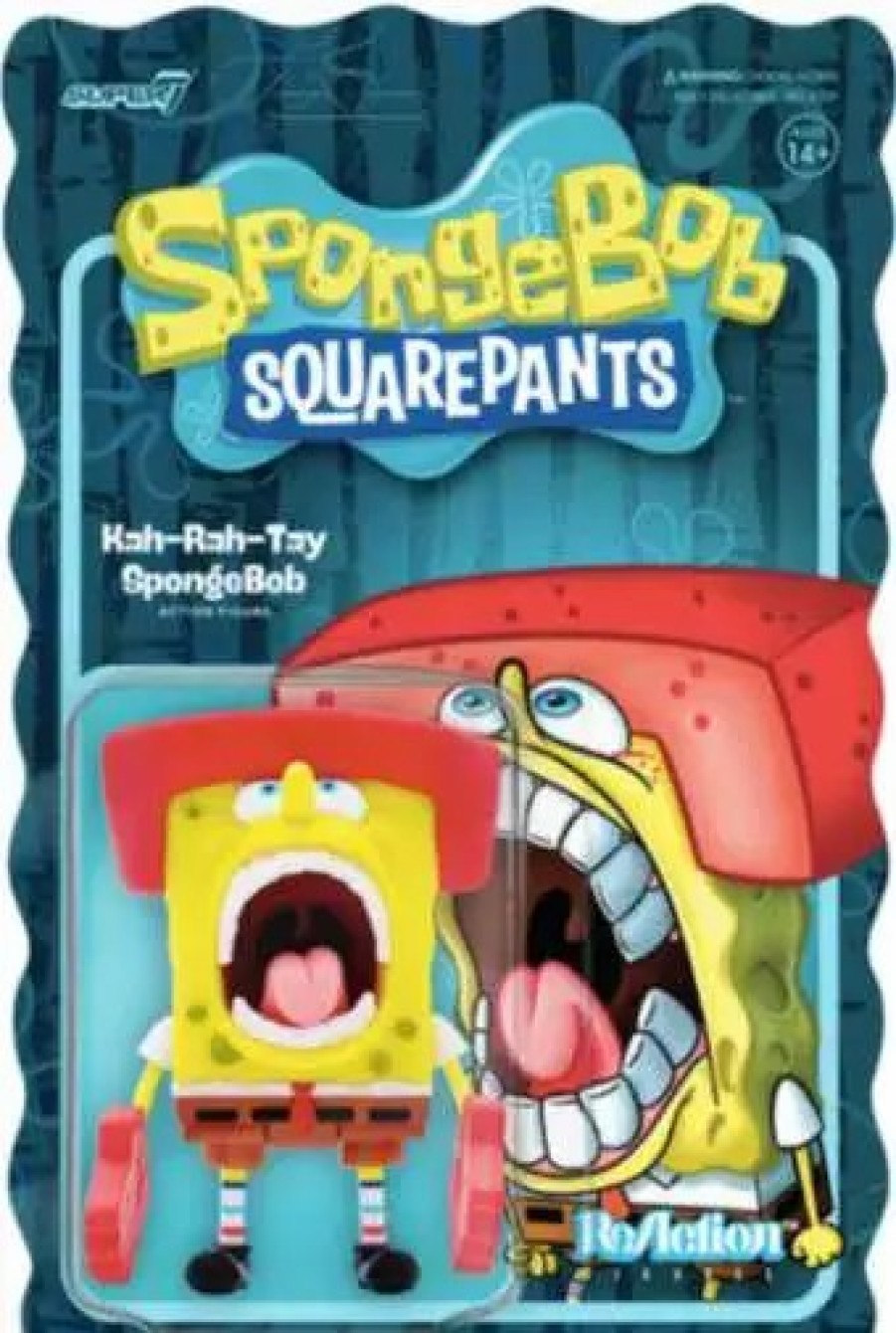 All Brands Super7 | Reaction Spongebob Squarepants Wave 2 Kah-Rah-Tay Action Figure