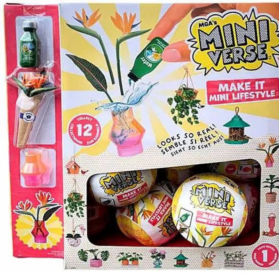 All Brands MGA Entertainment | Miniverse Make It Mini Lifestyle Home Decor Edition Mystery Box [24 Packs] (Pre-Order Ships February)