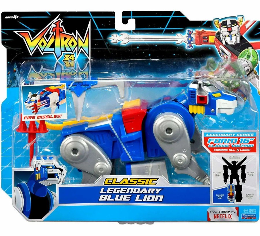 All Brands Playmates | Voltron 84 Classic Legendary Blue Lion Combinable Action Figure