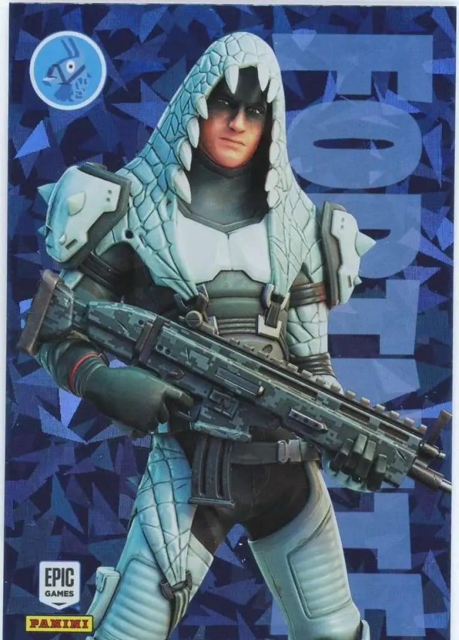 All Brands Panini | Fortnite 2021 Series 3 Cracked Ice Swamp Stomper #84 [Rare Outfit]