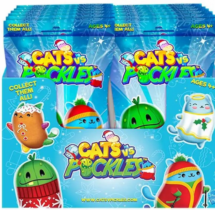 All Brands Cepia LLC | 2023 Holiday Plush Cats Vs. Pickles 4-Inch Mystery Box [12 Packs]