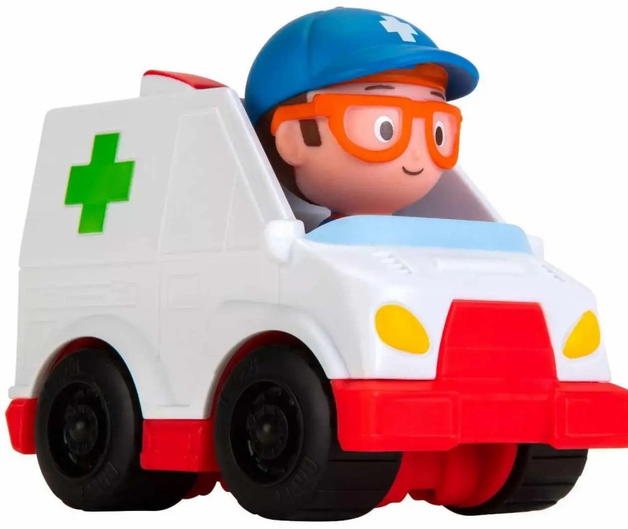 All Brands Jazwares | Blippi Ambulance Mini Vehicle