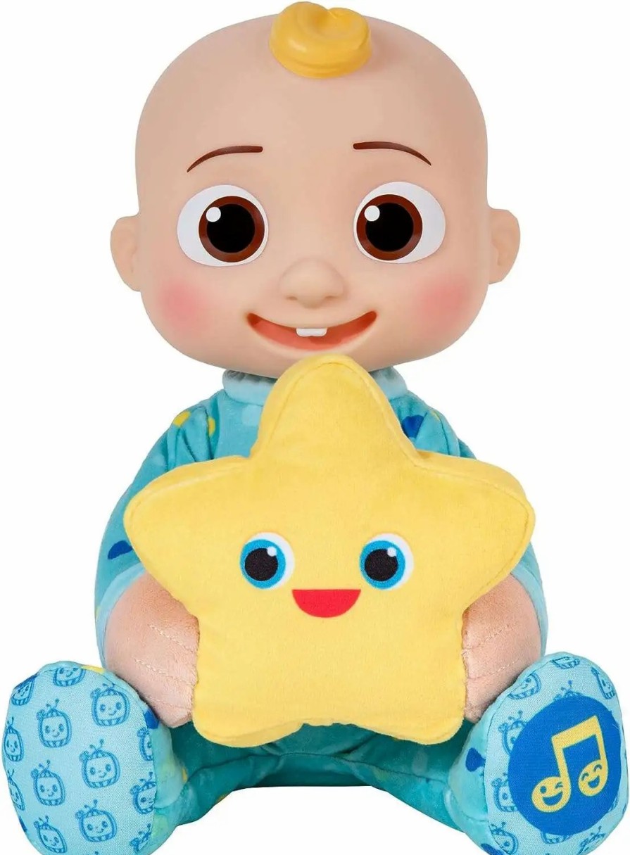 All Brands Jazwares | Cocomelon Peek-A-Boo Jj 12-Inch Interactive Plush Figure