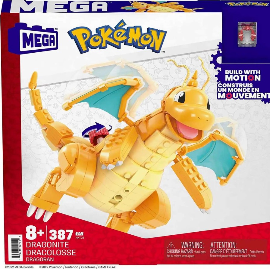 All Brands Mega Construx | Pokemon Dragonite Set