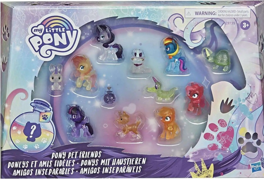 All Brands Hasbro Toys | My Little Pony Pony Pet Friends 1.5-Inch Mini Figure Set