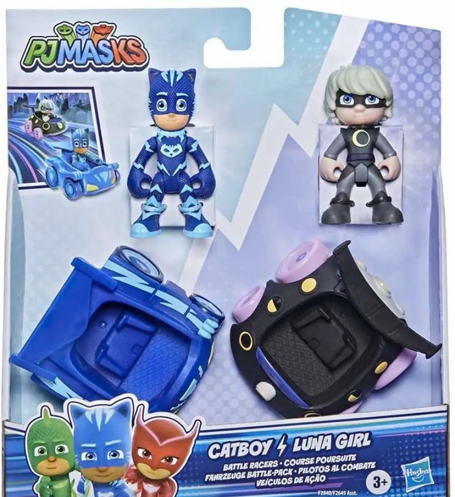 All Brands Hasbro Toys | Disney Junior Pj Masks Hero Vs Villain Catboy Vs. Luna Girl Battle Pack