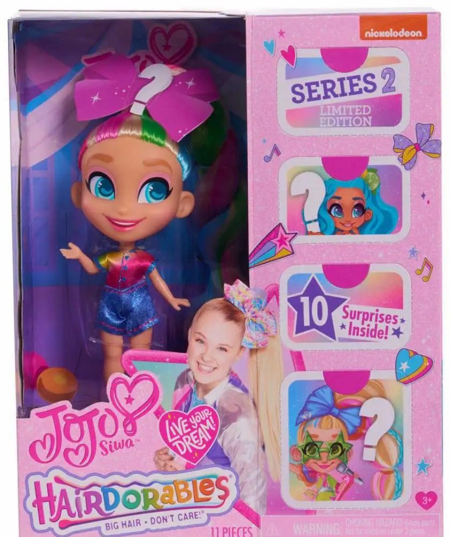 All Brands Just Play | Hairdorables Loves Series 2 Jojo Siwa Doll [Limited Edition, Damaged Package]