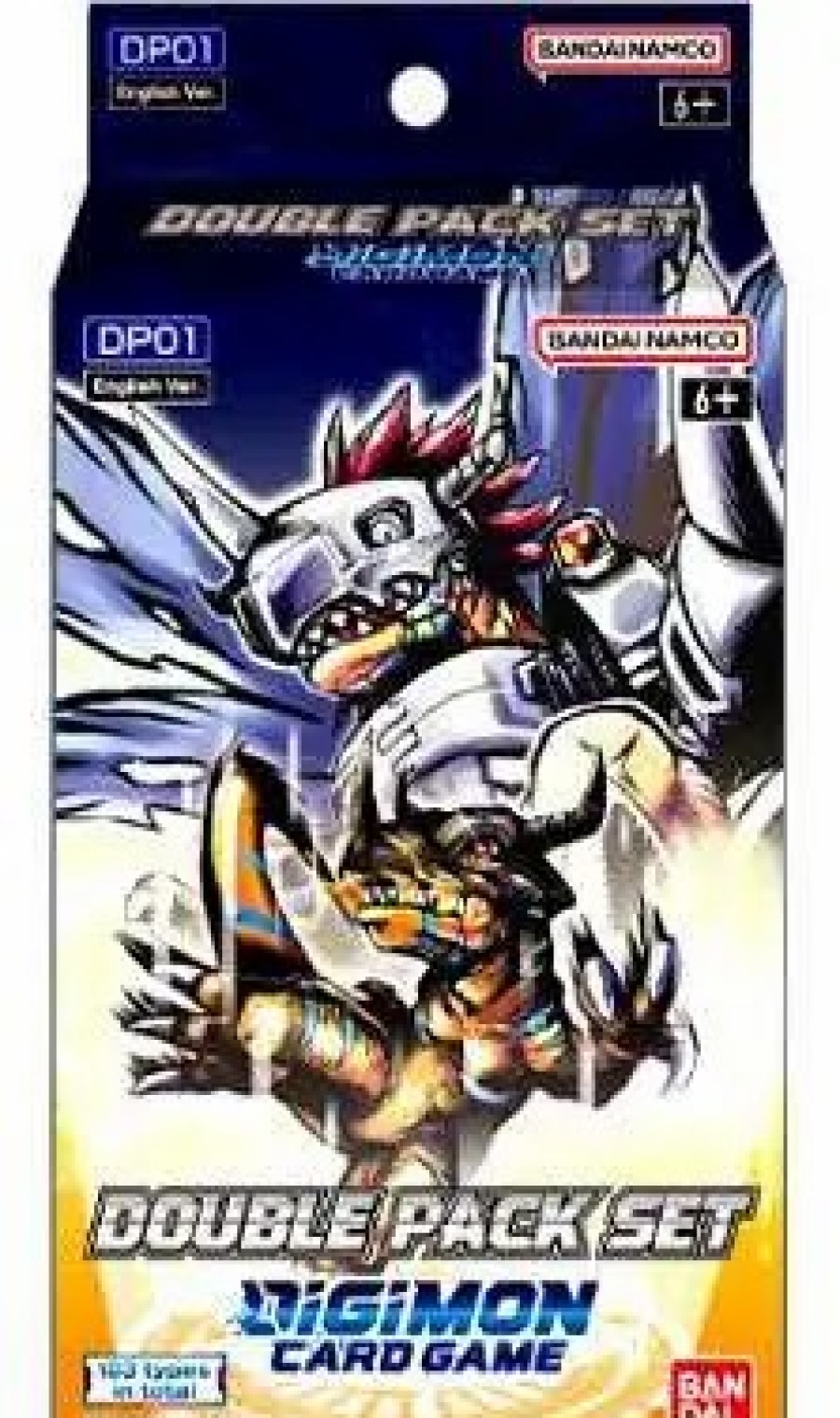 All Brands Bandai | Digimon Trading Card Game Volume 1 Double Pack Set Dp-01 [2 Booster Packs & 1 Promo Card] (Pre-Order Ships February)