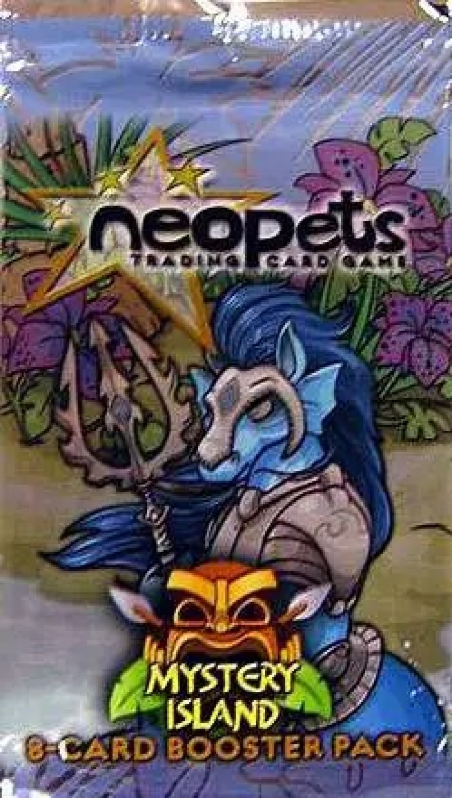 All Brands Wizards of the Coast | Neopets Trading Card Game Secrets Of Mystery Island Booster Pack [8 Cards]