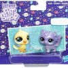 All Brands Hasbro Toys | Littlest Pet Shop Sparkle Pets Cardinal And Feline Exclusive Figure 2-Pack