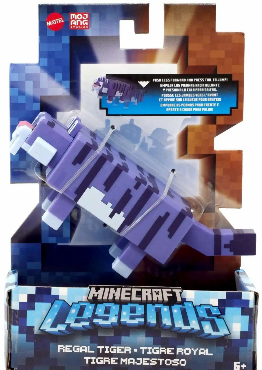 All Brands Mattel Toys | Minecraft Legends Regal Tiger Action Figure