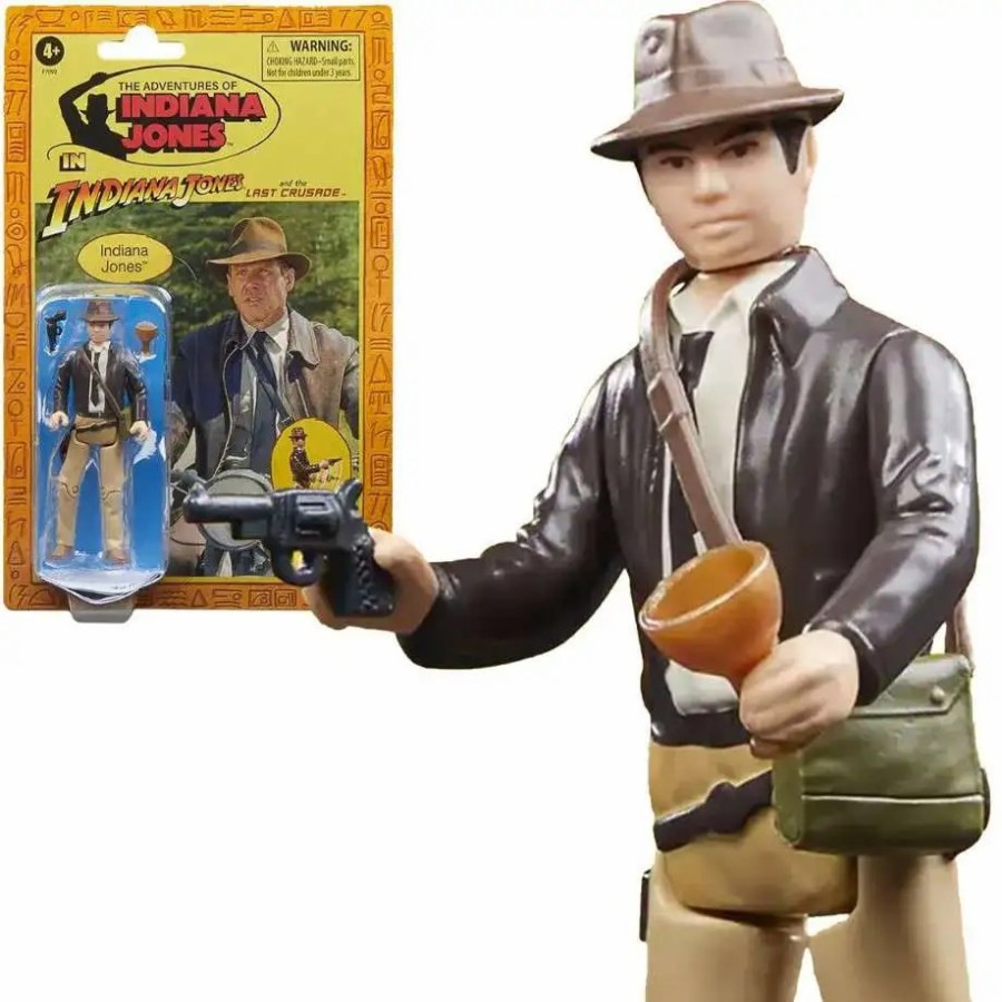 All Brands Hasbro | The Adventures Of Indiana Jones Retro Collection Indiana Jones Action Figure [The Last Crusade]