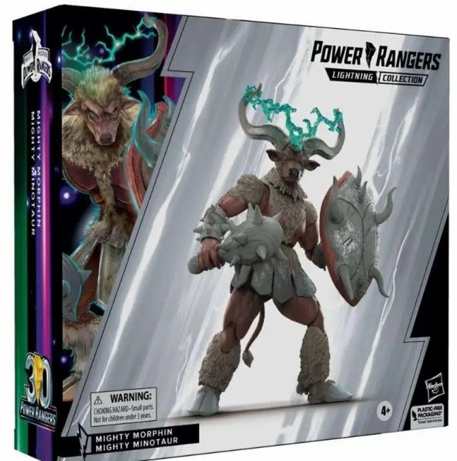 All Brands Hasbro Toys | Power Rangers Mighty Morphin Lightning Collection Mighty Minotaur Action Figure