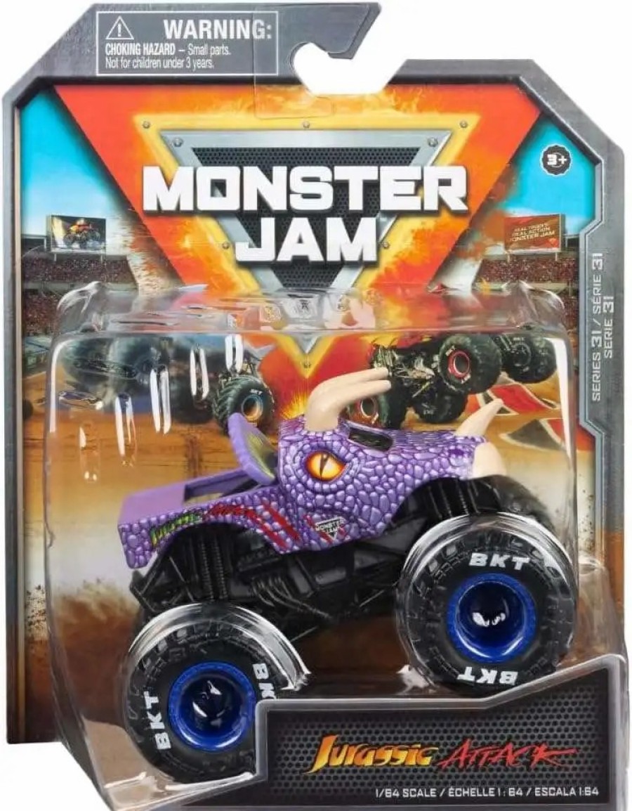 All Brands Spin Master | Monster Jam Series 31 Jurassic Attack Diecast Car