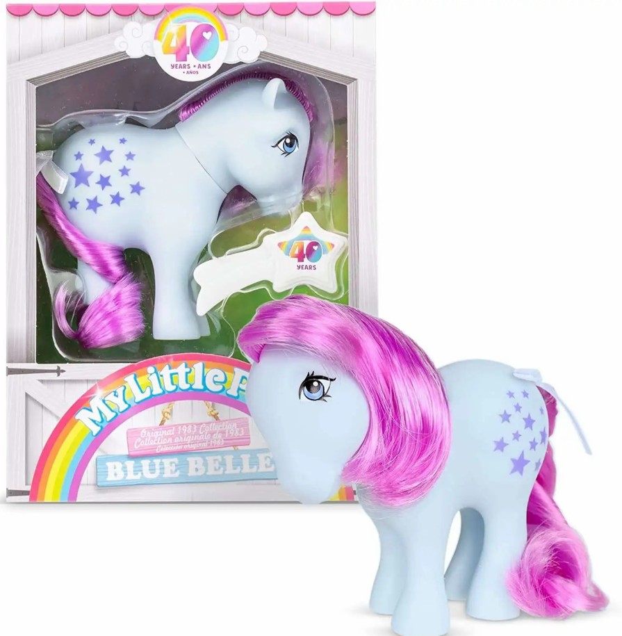 All Brands Basic Fun | My Little Pony Original Collection Blue Bell Figure [40Th Anniversary]