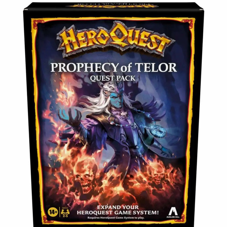 All Brands Hasbro Toys | Heroquest Hero Collection Prophecy Of Telor Board Game Expansion Quest Pack (Pre-Order Ships February)