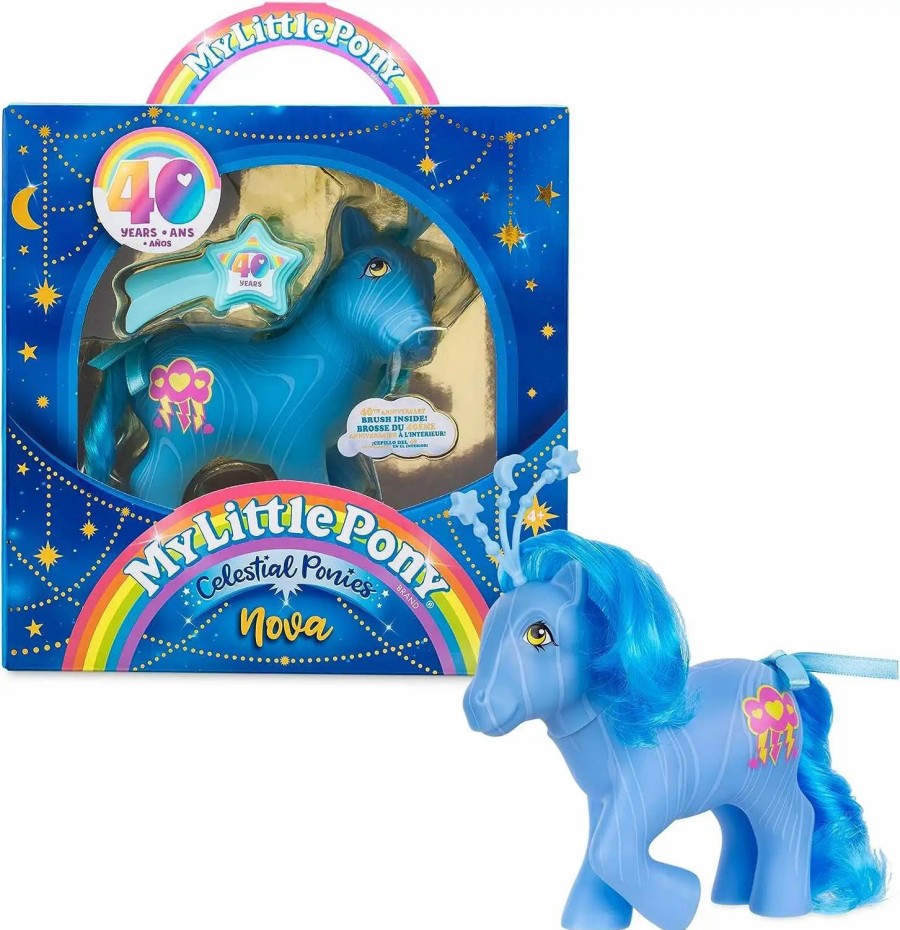 All Brands Basic Fun | My Little Pony 40Th Anniversary Celestial Ponies Nova Figure [40Th Anniversary]