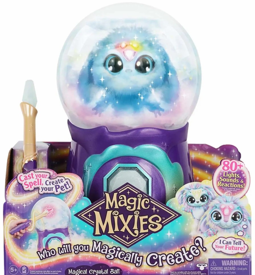 All Brands Moose Toys | Magic Mixies Mixlings Magical Crystal Ball Play Set [Blue]