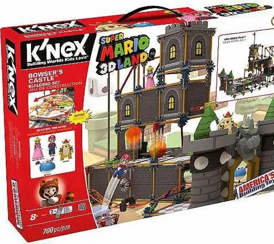 All Brands K'NEX | K'Nex Super Mario 3D Land Bowser'S Castle Set #38530