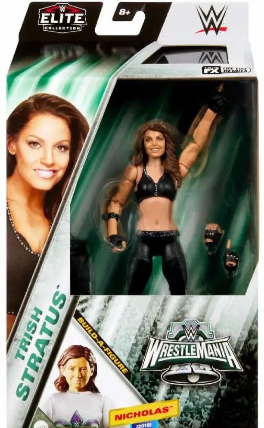 All Brands Mattel Toys | Wwe Wrestling Elite Collection Wrestlemania 34 Trish Stratus Exclusive Action Figure [Build Nicholas Part] (Pre-Order Ships March)